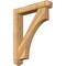 Ekena Millwork Westlake Arts and Crafts Rough Sawn Bracket w/ Offset Brace, Western Red Cedar, 6"W x 32"D x 40"H BKT0604X32X40WTL03RWR - alternate 1